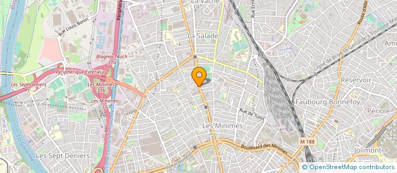 localisation de l'entreprise WAYZER à TOULOUSE