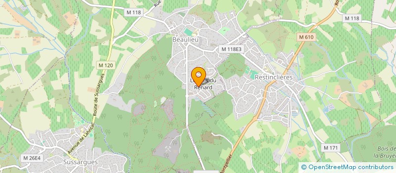 localisation de l'entreprise WAZ à BEAULIEU