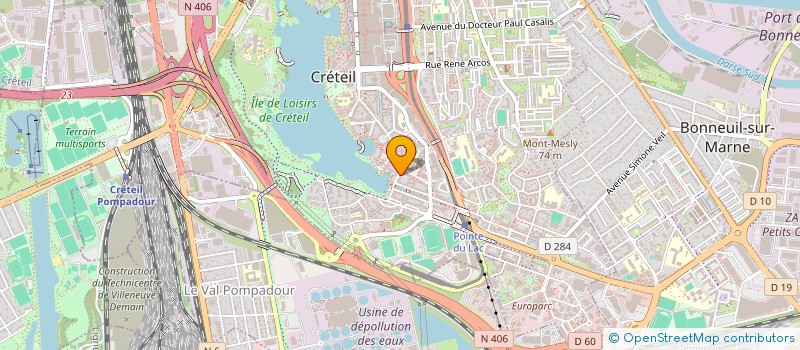 localisation de l'entreprise WAZ CONSULTING  CRETEIL