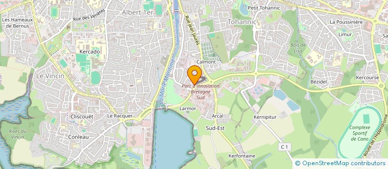 localisation de l'entreprise WAZA à VANNES