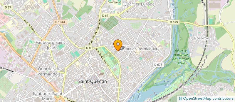 localisation de l'entreprise WAZEM A L ASSAUT à SAINT-QUENTIN