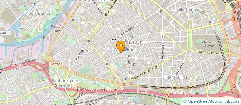 localisation de l'entreprise WAZEM'CONFECTION à LILLE