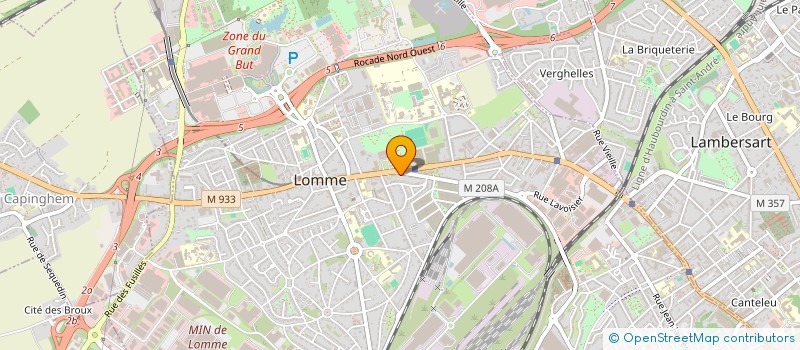 localisation de l'entreprise WAZEMMES MARKET à LILLE