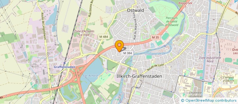 localisation de l'entreprise WAZIRHABAD  OSTWALD