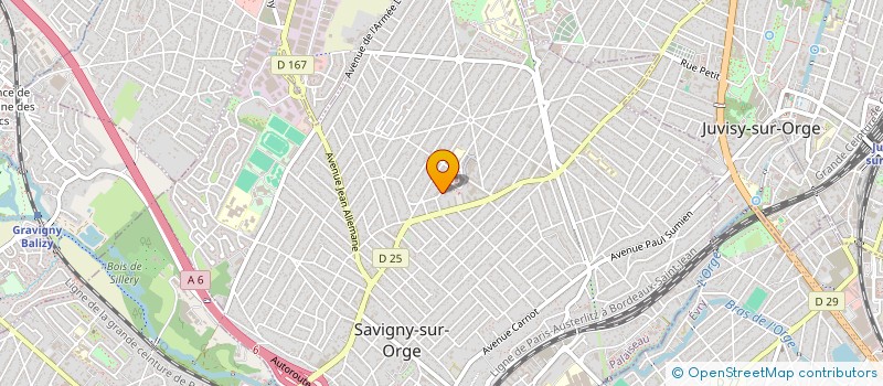 localisation de l'entreprise WAZO PRODUCTIONS  SAVIGNY-SUR-ORGE