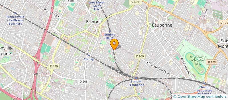 localisation de l'entreprise WAZPER  ERMONT