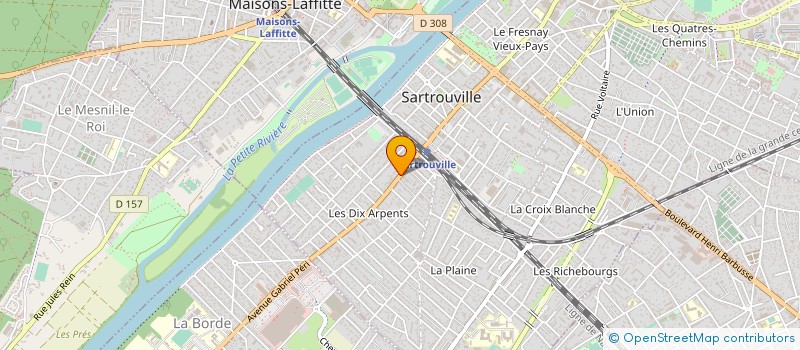 localisation de l'entreprise WAZY PRESTATION DE SERVICE à SARTROUVILLE