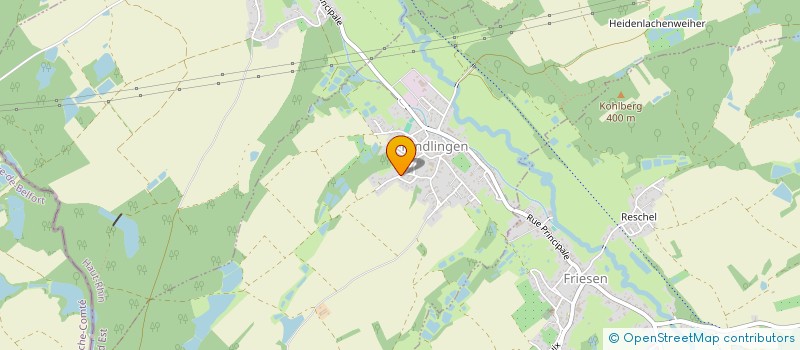 localisation de l'entreprise WB  HINDLINGEN