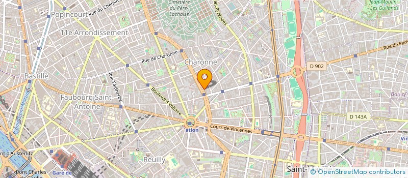 localisation de l'entreprise WB CONSEIL  PARIS