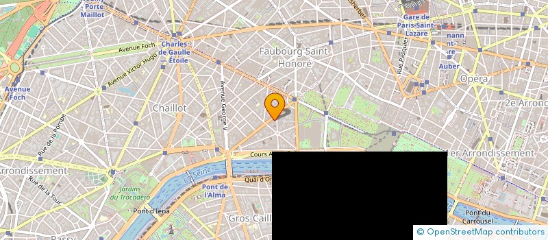 localisation de l'entreprise WB CONSEILS ET DEVELOPPEMENTS  PARIS