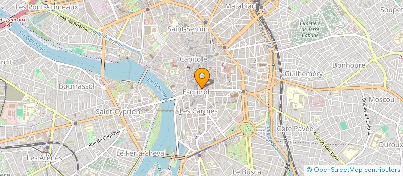 localisation de l'entreprise WB ESTHETIQUE à TOULOUSE