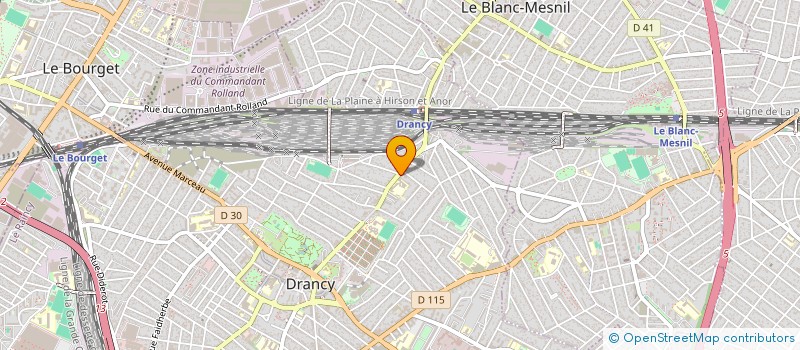 localisation de l'entreprise WB RENOVATION  DRANCY