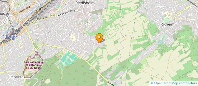 localisation de l'entreprise WBA IMMOBILIER  RIEDISHEIM