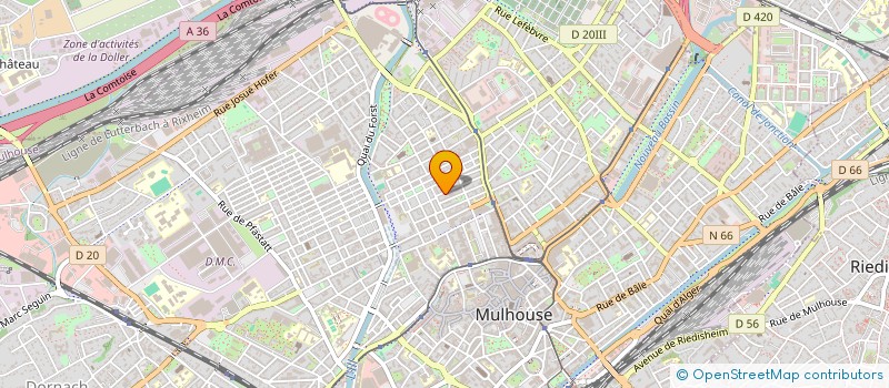 localisation de l'entreprise WBB SOLUTIONS  MULHOUSE