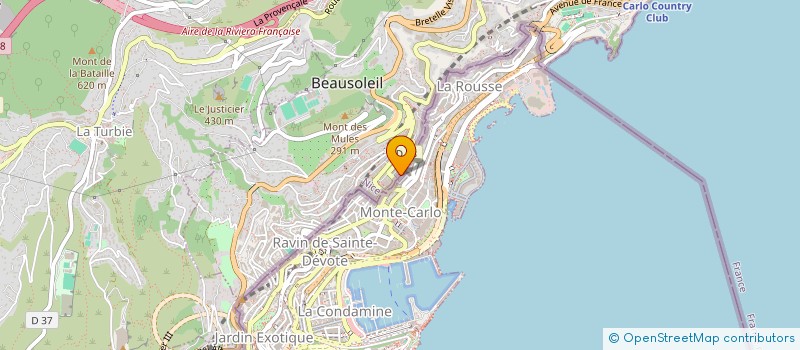 localisation de l'entreprise WBC à BEAUSOLEIL