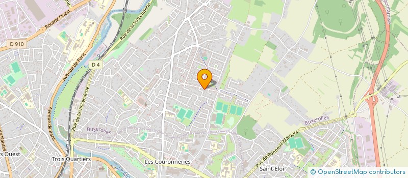 localisation de l'entreprise WBC - WB CONCEPTS - WATHELET-BOUARD : CONCEPTS POUR L'HUMAIN à BUXEROLLES