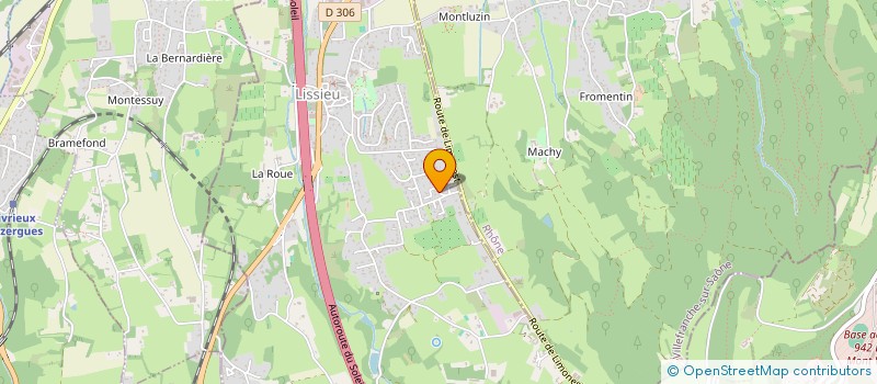 localisation de l'entreprise WBG IMMO  LISSIEU