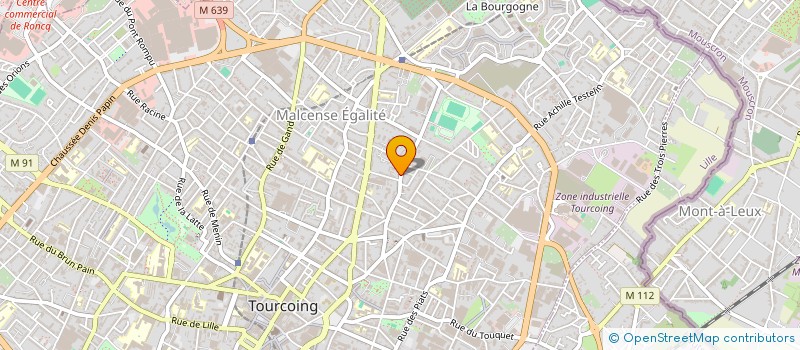 localisation de l'entreprise WBH  TOURCOING