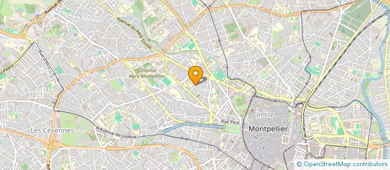 localisation de l'entreprise WBICP à MONTPELLIER