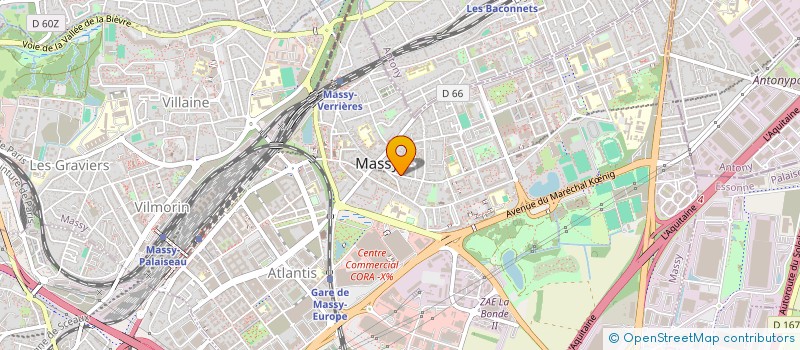 localisation de l'entreprise WBIN à MASSY