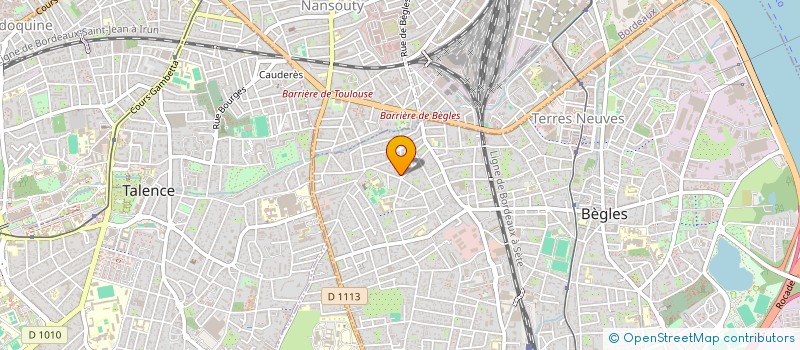 localisation de l'entreprise WBL FRANCE à BEGLES