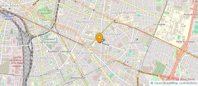 localisation de l'entreprise WBM TRANSPORT  LYON