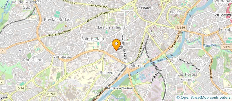 localisation de l'entreprise WBO1 à LIMOGES