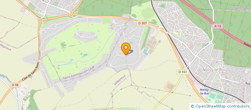localisation de l'entreprise WBP AUDIT à NOISY-LE-ROI