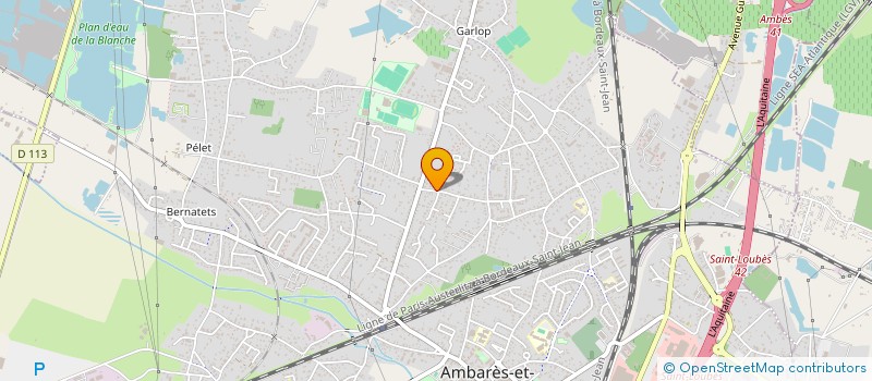 localisation de l'entreprise WBQ1  AMBARES-ET-LAGRAVE