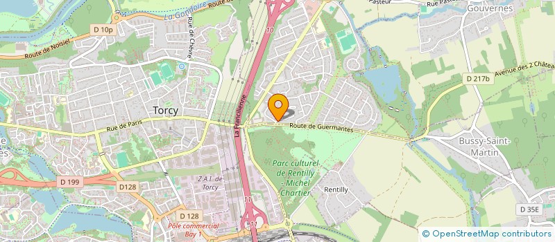 localisation de l'entreprise WBR INVEST  SAINT-THIBAULT-DES-VIGNES