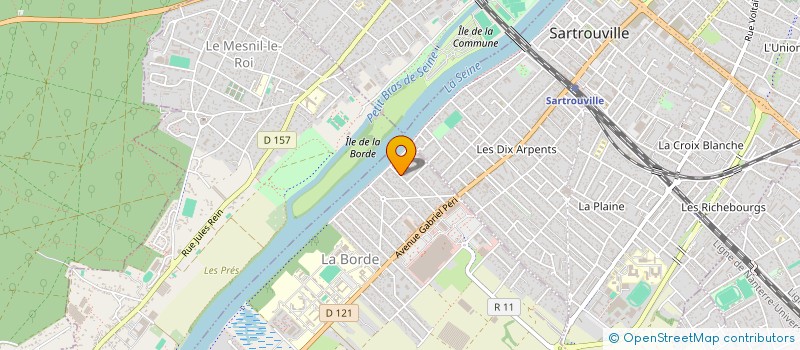 localisation de l'entreprise WBS2 à MONTESSON