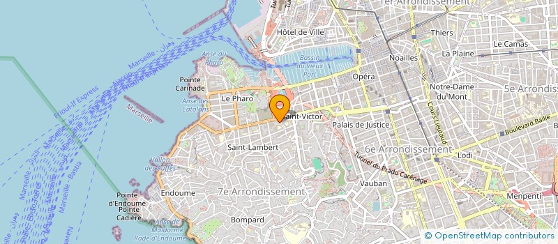 localisation de l'entreprise WBW DISTRIBUTION à MARSEILLE