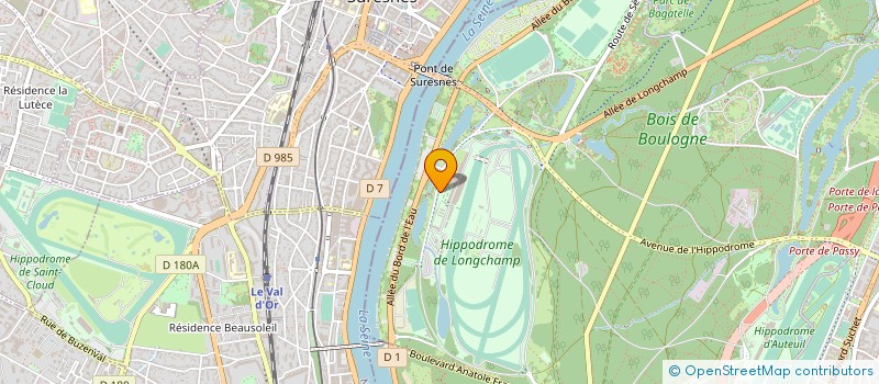 localisation de l'entreprise WBY SPORT CONSULTING  PARIS