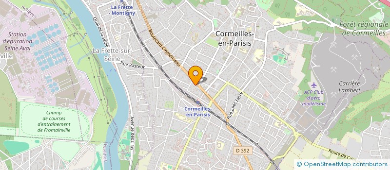 localisation de l'entreprise WCF BUILDING  CORMEILLES-EN-PARISIS