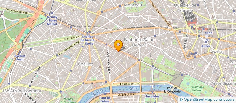 localisation de l'entreprise WCP IMMO 2  PARIS