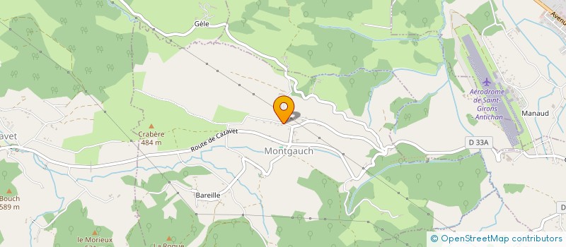 localisation de l'entreprise WCTD à MONTGAUCH