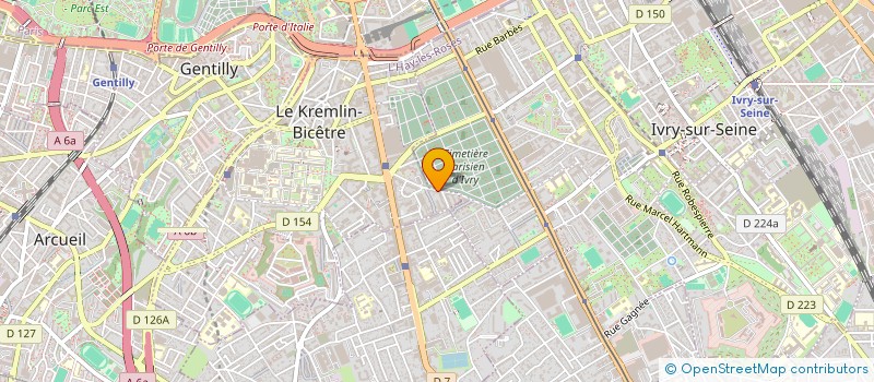 localisation de l'entreprise WD à LE KREMLIN-BICETRE