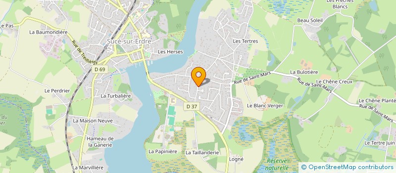 localisation de l'entreprise WD INVEST  SUCE-SUR-ERDRE