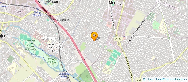 localisation de l'entreprise WD SERVICES  MORANGIS
