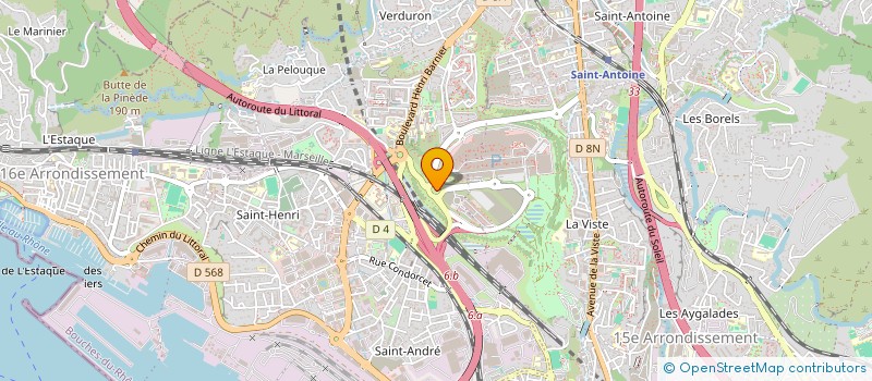 localisation de l'entreprise WDH à MARSEILLE 16EME