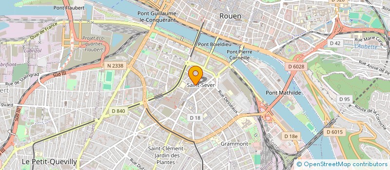 localisation de l'entreprise WDR  ROUEN