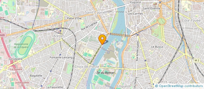 localisation de l'entreprise WDR AERO SERVICES à TOULOUSE