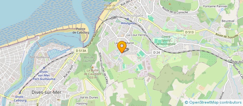 localisation de l'entreprise WDS INVESTISSEMENTS  HOULGATE