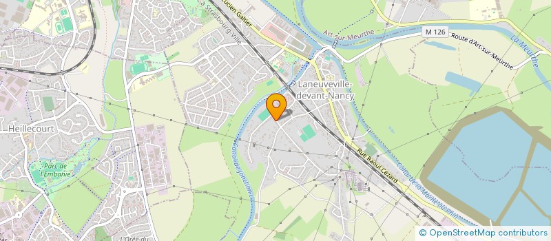 localisation de l'entreprise WE ACT  LANEUVEVILLE-DEVANT-NANCY