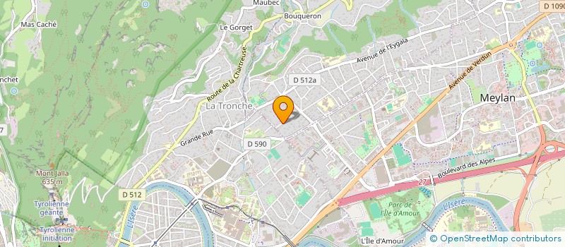 localisation de l'entreprise WE ADVOCACY à CORENC