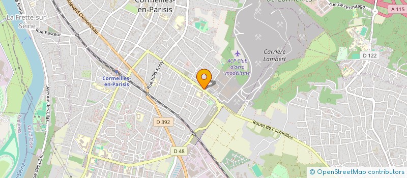 localisation de l'entreprise WE AIME  CORMEILLES-EN-PARISIS