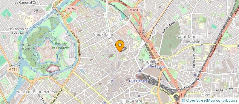 localisation de l'entreprise WE ARE AT LILLE  LILLE