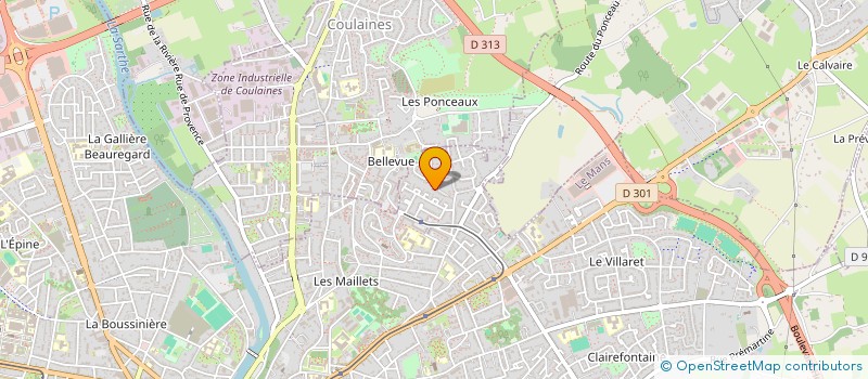 localisation de l'entreprise WE ARE BRAINZ  LE MANS