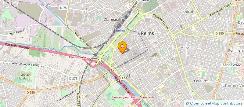 localisation de l'entreprise WE ARE CLOVIS  REIMS