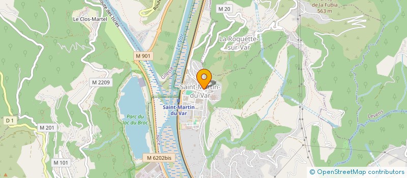 localisation de l'entreprise WE ARE IMPULSE  SAINT-MARTIN-DU-VAR